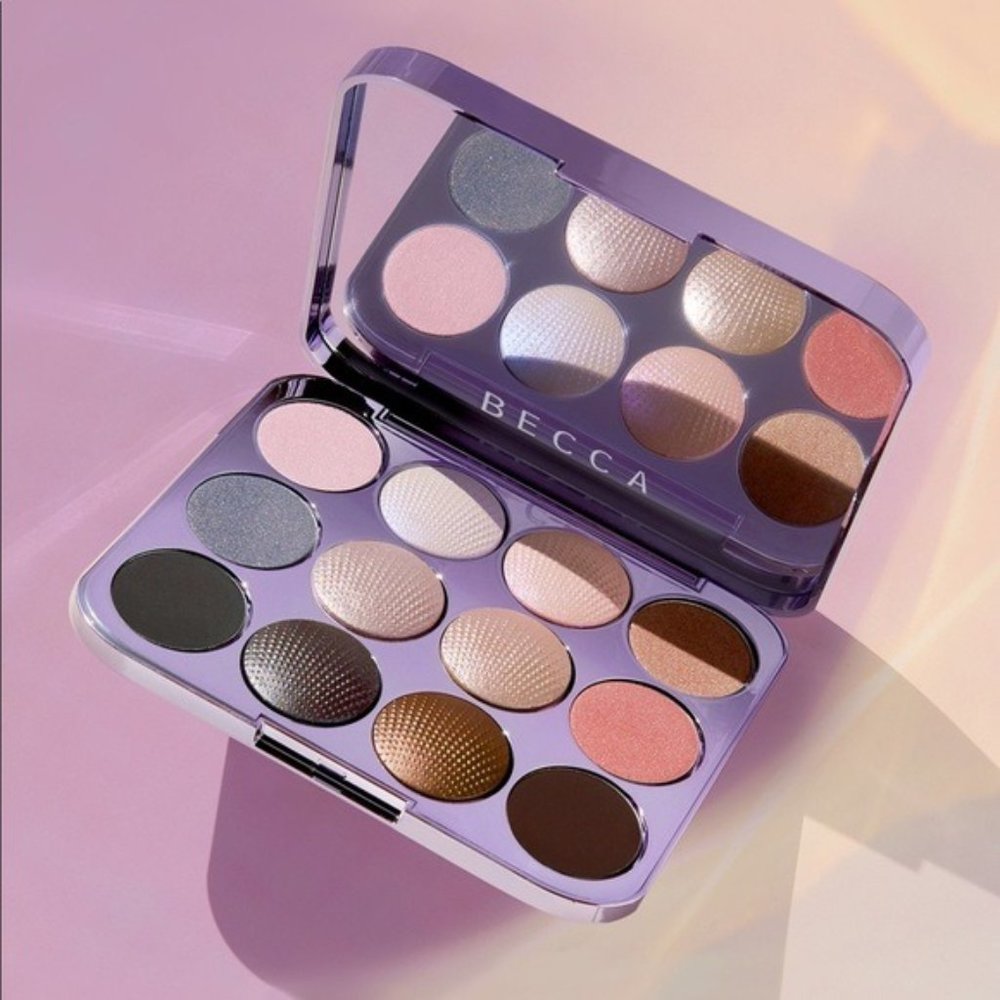 ✨BECCA  Pearl Glow Shimmering Eyeshadow Palette